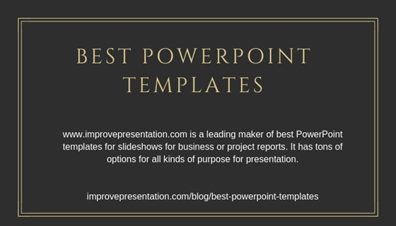 improvepresentation: improvepresentation